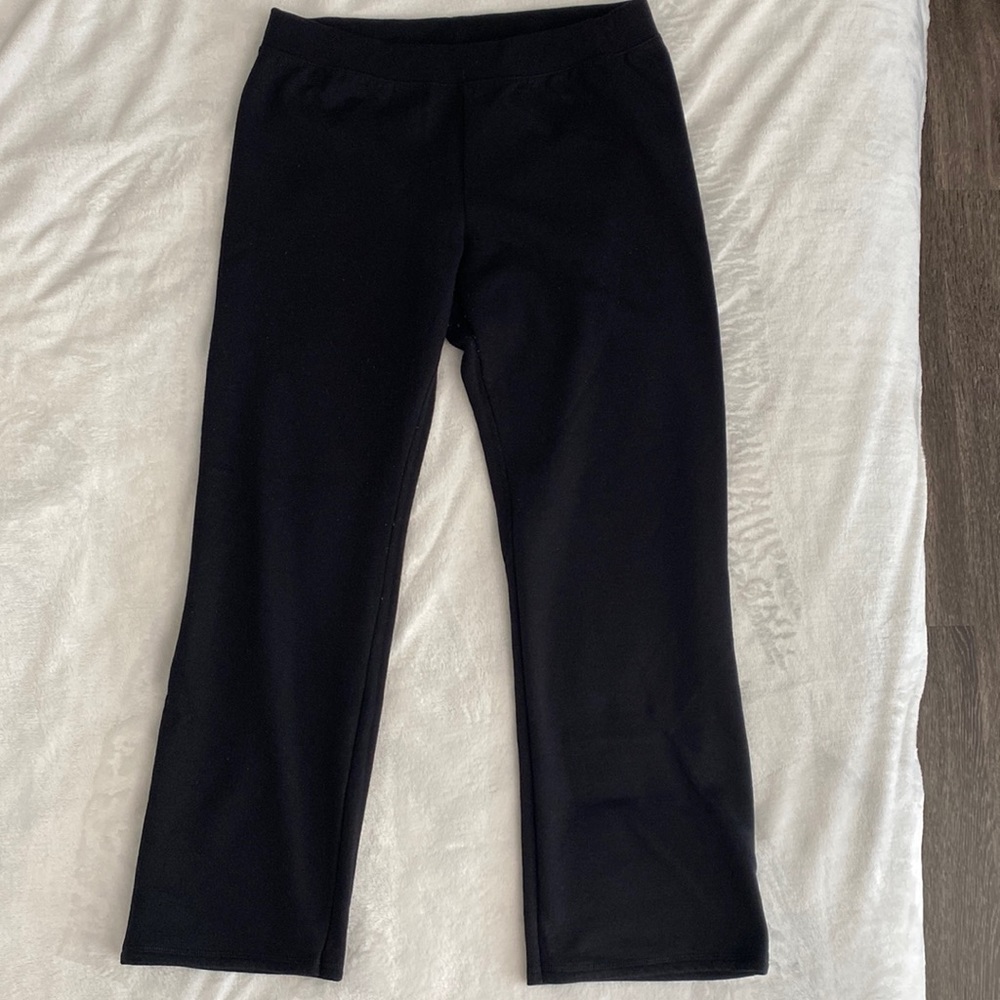 Hanes black fleece pants - Picture 1 of 15